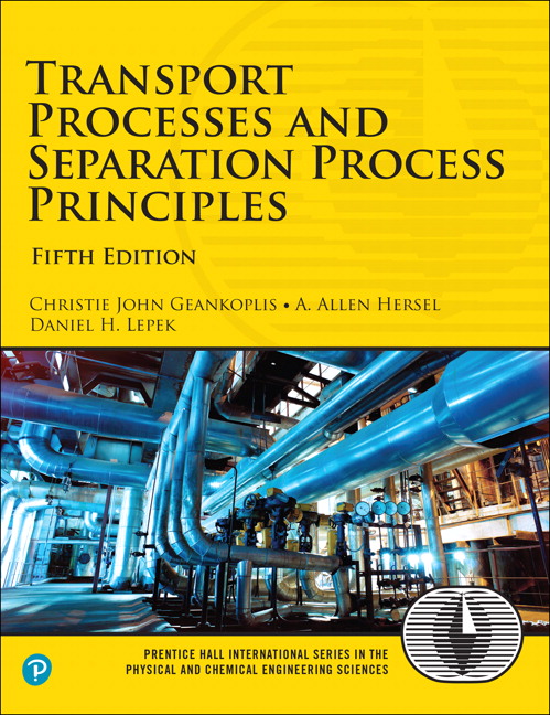 Instructor's Manual for Transport Processes and Separation Process Principles, 5th Edition - Pdf